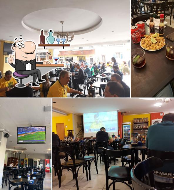 O interior do Bar do Bigode e Xororó