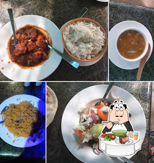 Hot and sour soup at Manjunath cafe