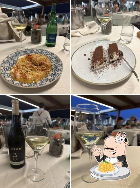 Spaghetti alla carbonara al Ristorante Pizzeria Sirio Di Capobianco Giuseppe & C. Sas