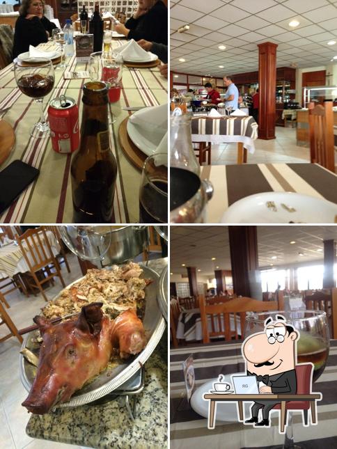 O interior do Restaurante Lindacap