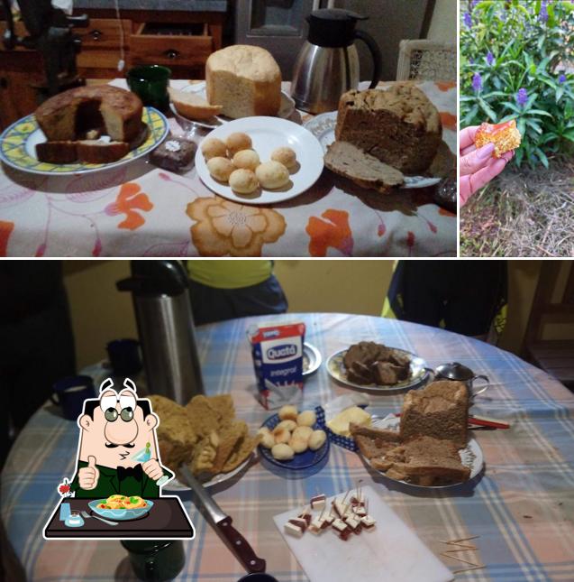 Comida em Café com Trem