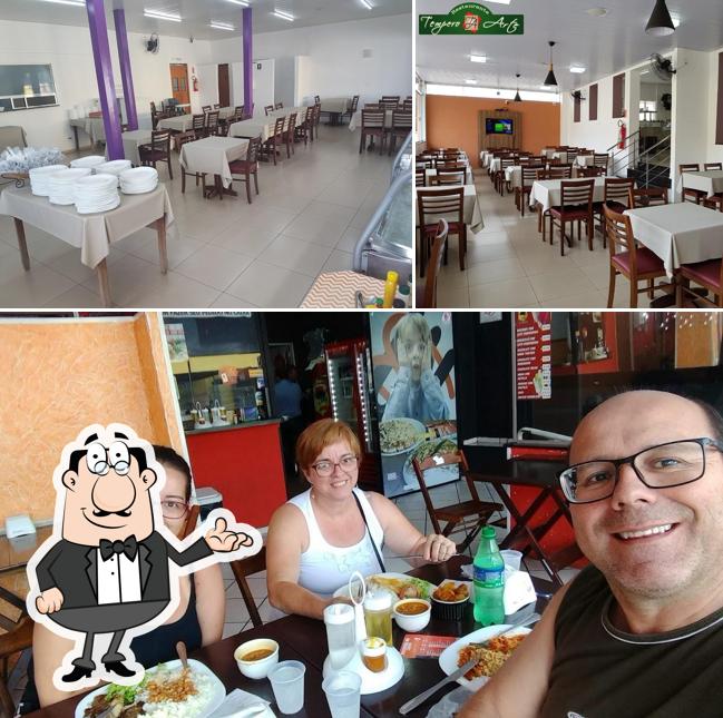 Veja imagens do interior do Restaurante Tempero & Arte