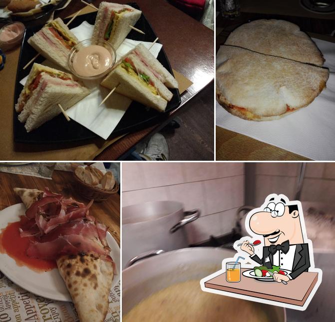 Cibo al Birreria pizzeria "Le Chevalier"