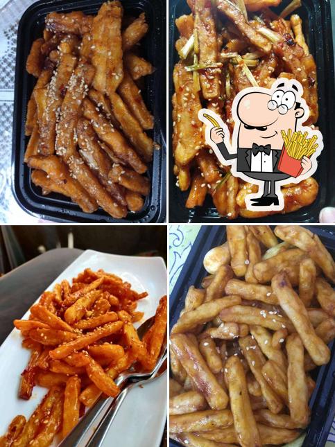 Try out fries at C.I.A Call It Asiian