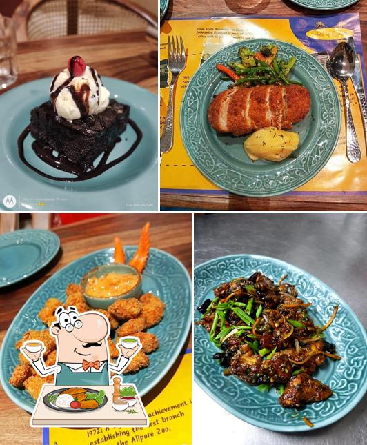 Fried calamari at Roots of Calcutta