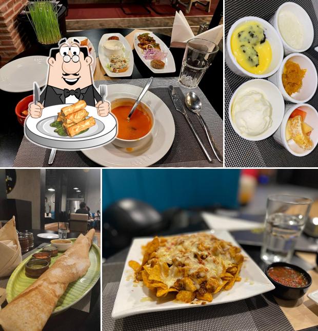 Spring rolls at MADHARAS - Global Veg Kitchen