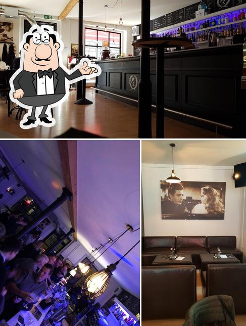 Gli interni di Caffè Roma