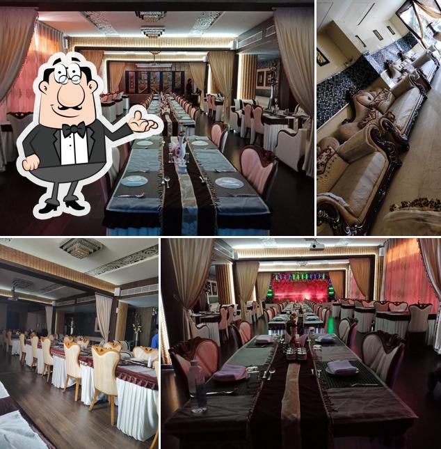 The interior of RAJAHAMSA Restarunt