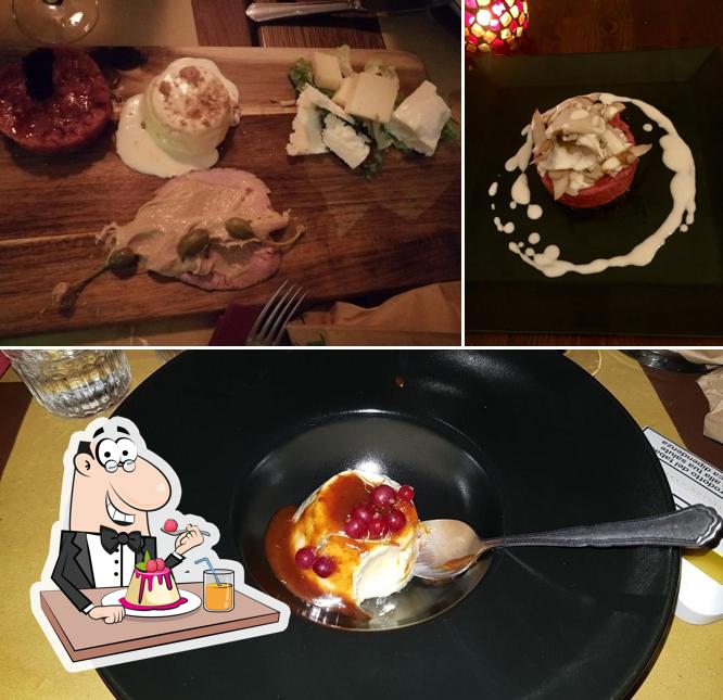 Goja Ristoro serve un'ampia gamma di dolci