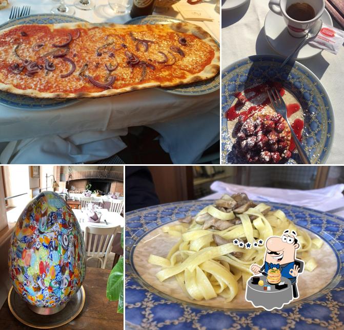 Cibo al Ristorante e Albergo Diffuso Lo Specchio di Diana