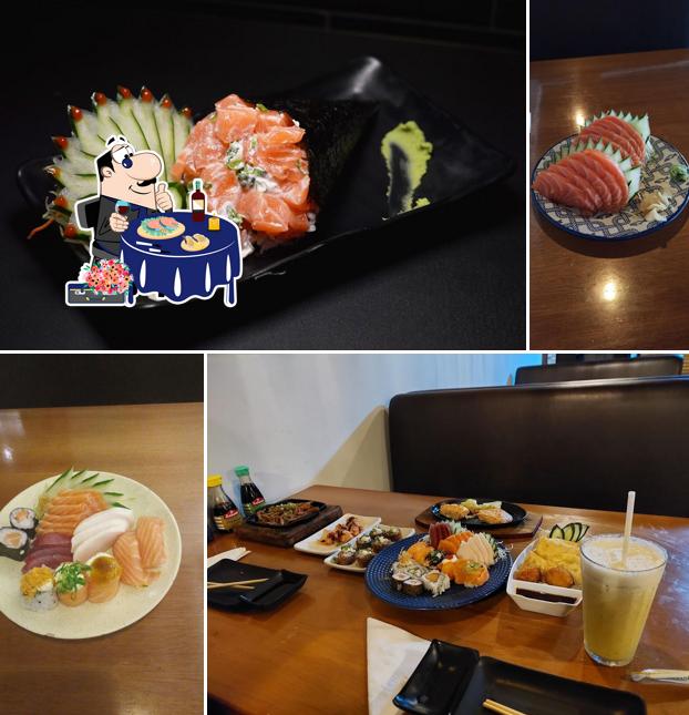 Sashimi em Sushi-ō Restaurante
