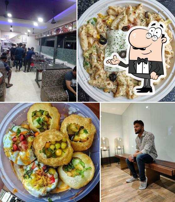 Take a seat at one of the tables at Sadiq Family Restaurant