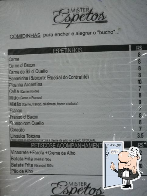 Look at this image of Mister Espetinho