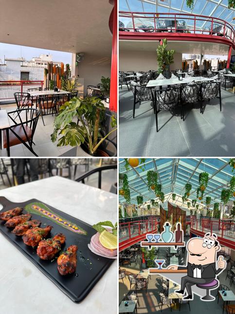 Take a seat at one of the tables at TOCA Brigade and Terrace