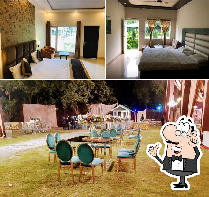 The interior of The Palms Resort