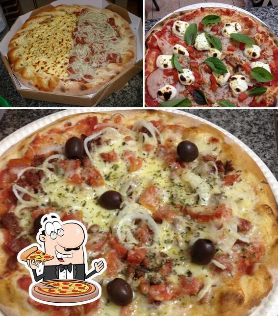 Peça pizza no Mundo das Pizzas & Pastas Viana ES