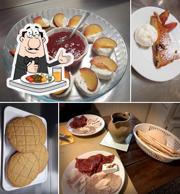 Cibo al Trattoria dei Cacciatori