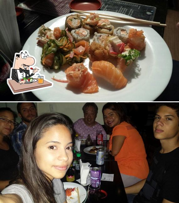 Platos en Kanpai Sushi Temaki e Cia. Cabo Branco