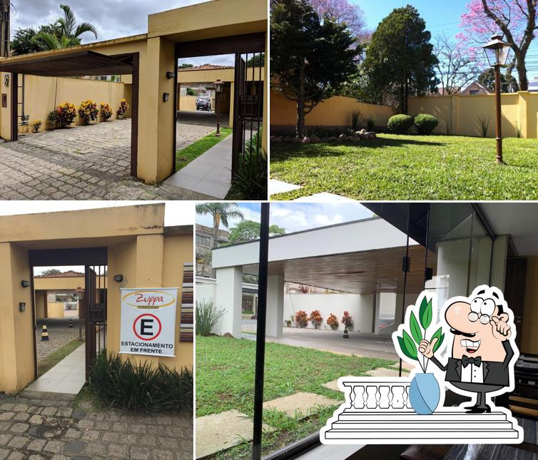 O exterior do Zuppa Restaurante