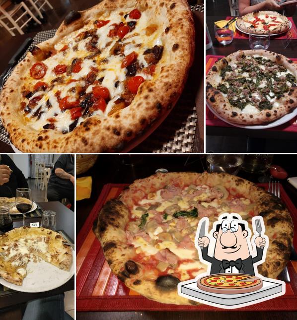Scegli una pizza a Terra Mia Pizzeria con Cucina