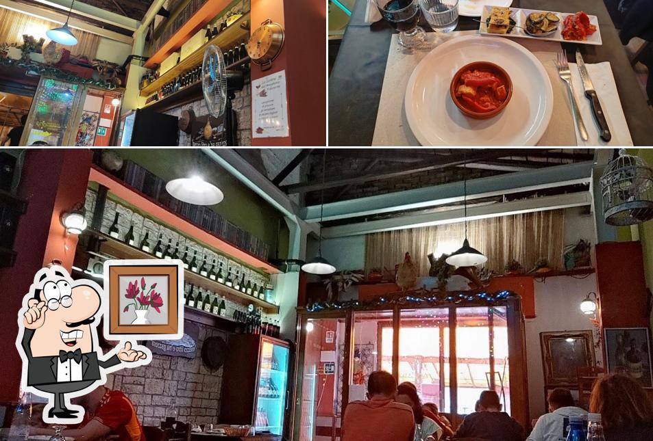 Gli interni di La Cantina Dell' Arrosticino