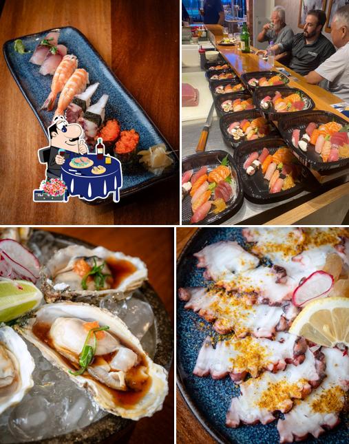 Sashimi em Yujo Sushi