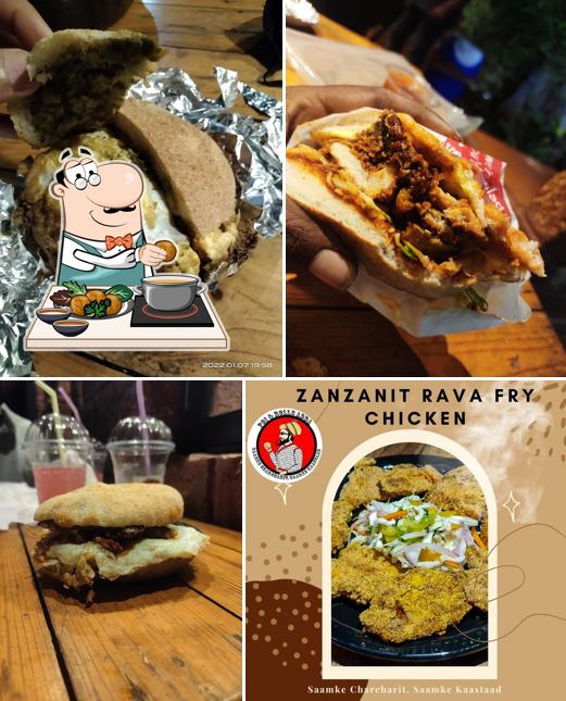 Falafel at Poi & Rolls Adda