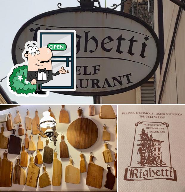 Puoi goderti l'aria fresca da seduto all'esterno di Self Restaurant Righetti