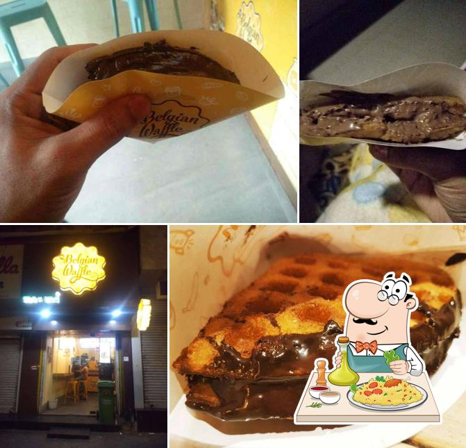 Food at The Belgian Waffle Co