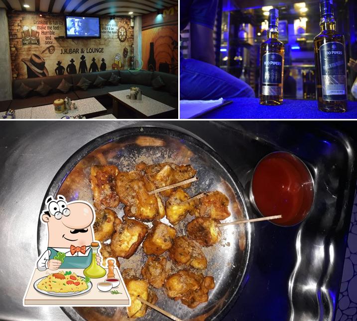 The picture of J K bar & Restaurant - Best Bar in Agra/Hookah Lounge in Agra/Lounge & Bar in Agra’s food and interior