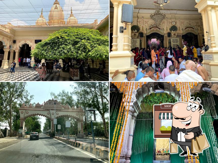 The exterior of mathura up mahavar vashy bhaban vrandavan