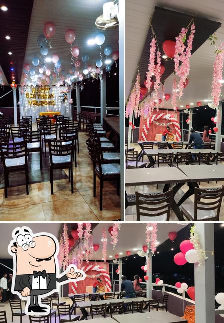 The interior of Ruchi Harsh Restaurant And Snack