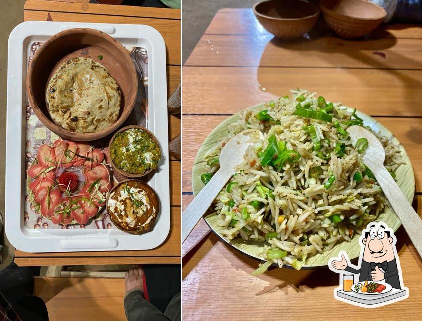 Meals at chowka chulha Restaurant- best restaurant in etawah
