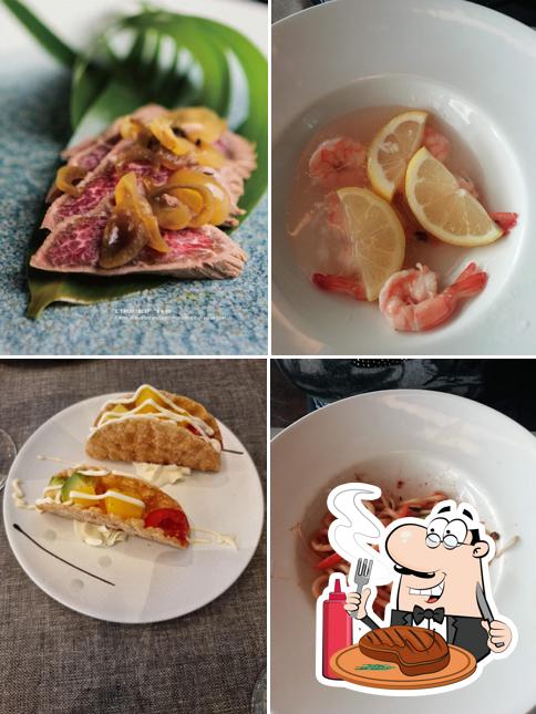 Ordina i piatti di carne a Yuan Sushi Revolution