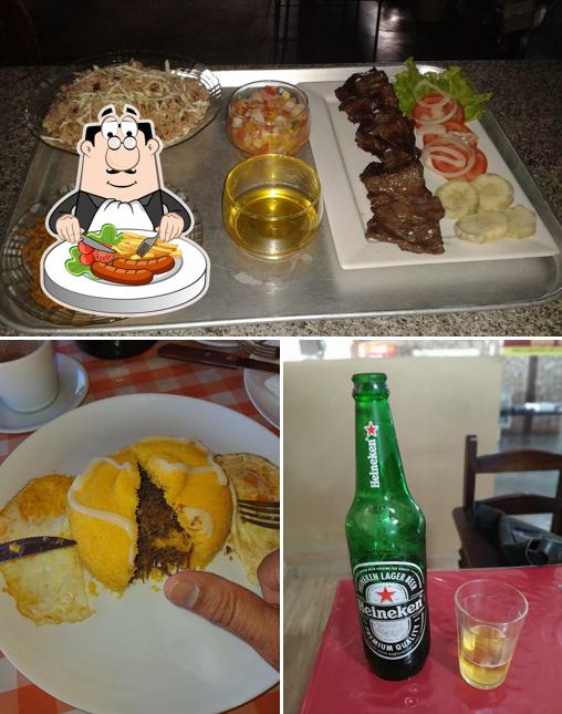 A ilustração do Restaurante Belo Monte (Carne Assada do Caicó)’s comida e cerveja