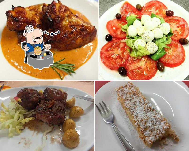 Platti al Trattoria Pizzeria Il Rifugio del Cacciatore