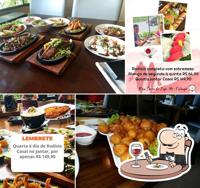 Platos en Sushi Tatuapé