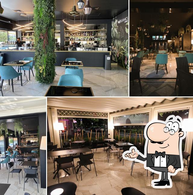 Gli interni di Palapa