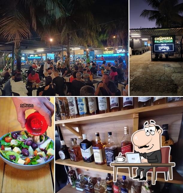 Veja imagens do interior do Mercado e Choperia Palmitense