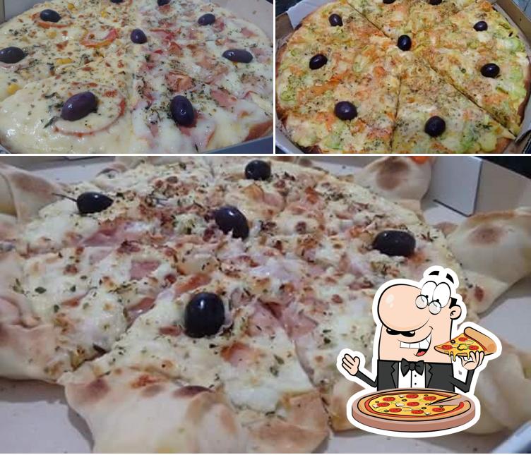 Experimente pizza no Pizzas D'Chef