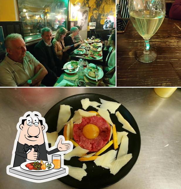 La cibo e bevanda del ristorante