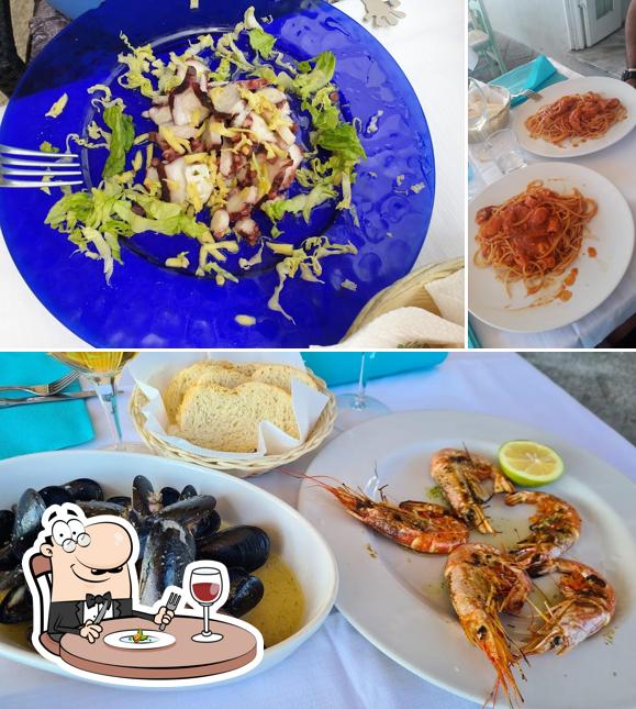 Platti al Ristorante Grand Blue