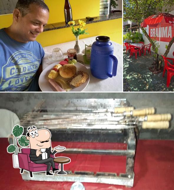 O interior do Restaurante Coisa do Brasil