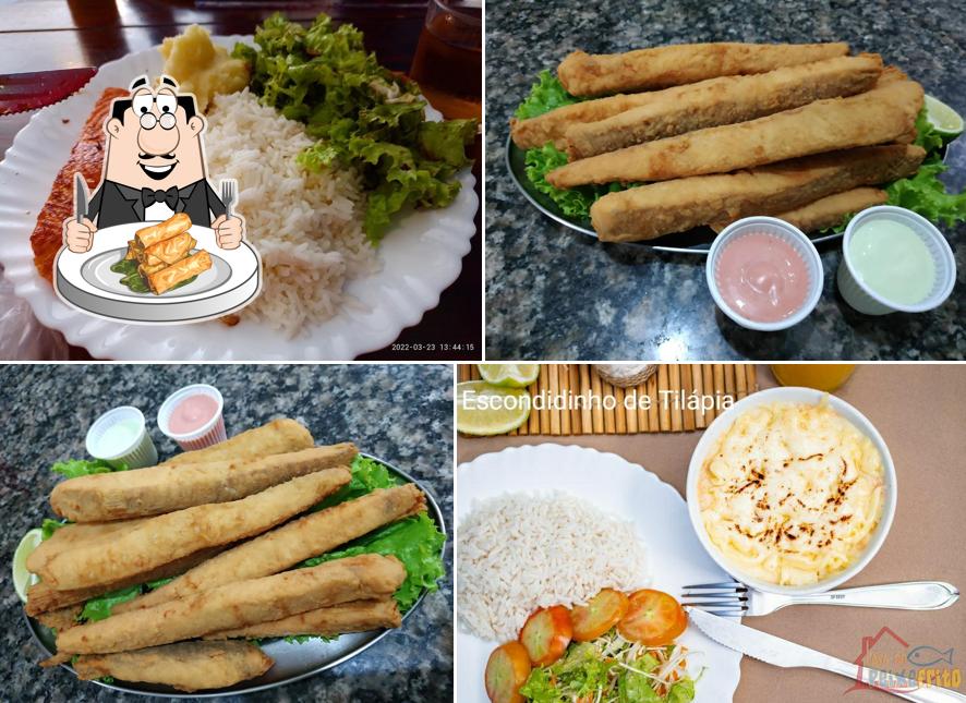 Rolinho primavera em Restaurante e Petiscaria Casa do Peixe Frito