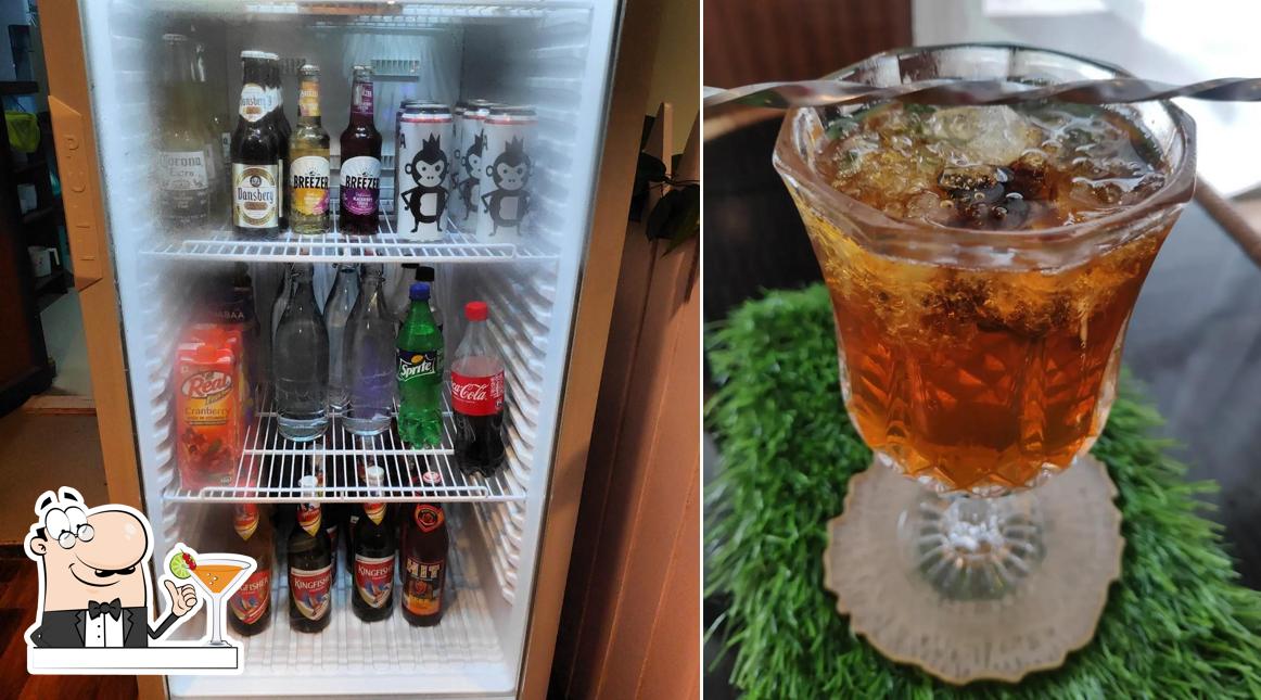 Try a drink from the menu