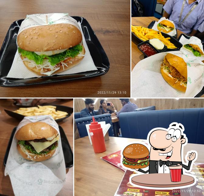 Treat yourself to a burger at Burger Space