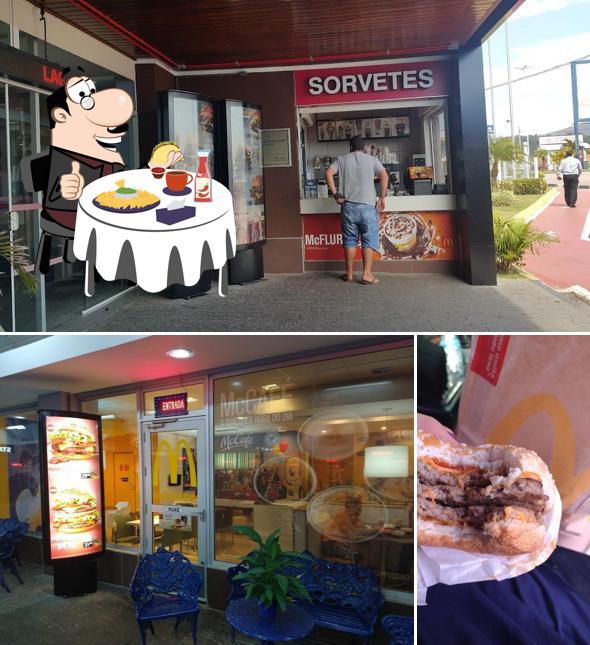 Experimente um hambúrguer no Lago Azul