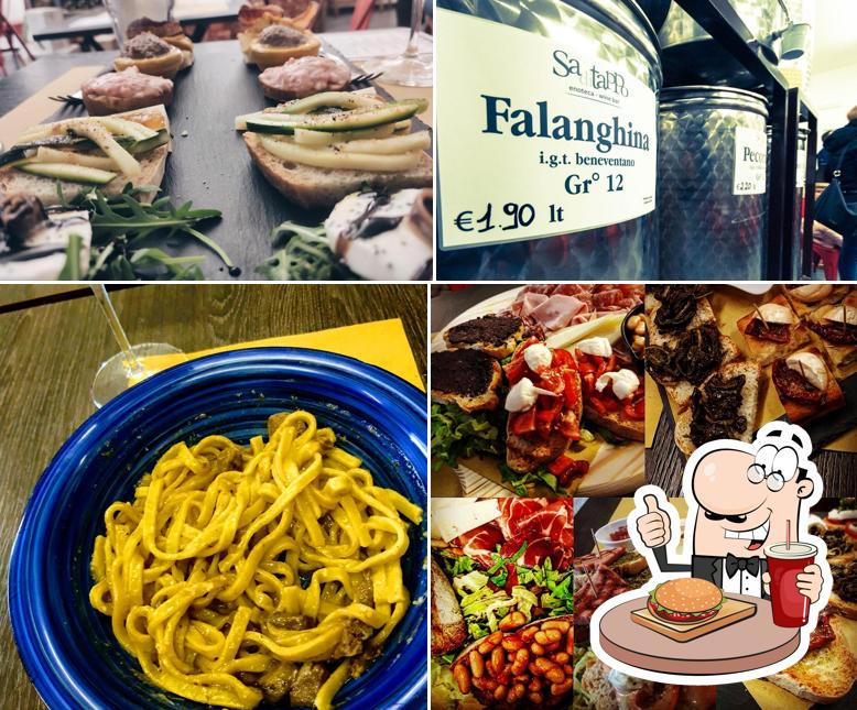 Prenditi un hamburger a Sa di Tappo Enoteca Winebar