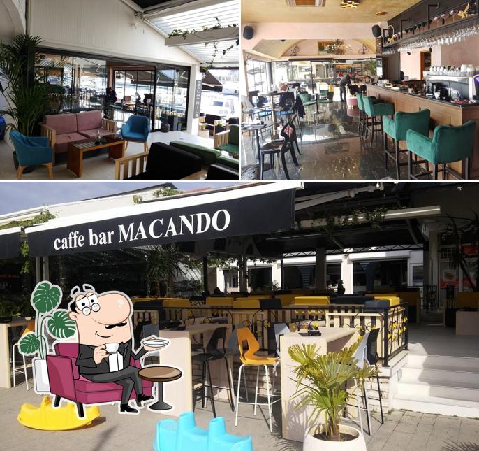 Dai un'occhiata agli interni di Macando - Cocktail bar & Caffe