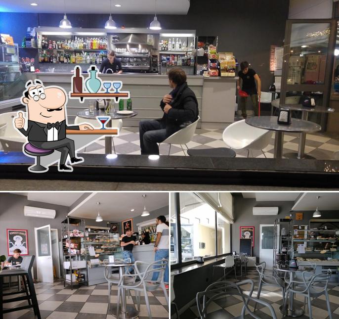 Gli interni di Caffè Renè